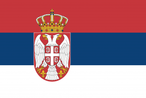 Bandera Serbia / banderas-mundo.es